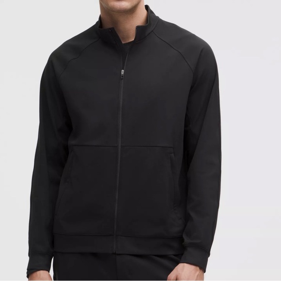 Lululemon Men's Black Full Zip Vented Athletic Jacket - Picture 1 of 7